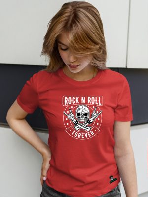 Camiseta ROCK FOREVER Rojo