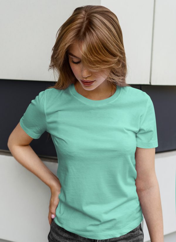 Camiseta mujer Verde Menta