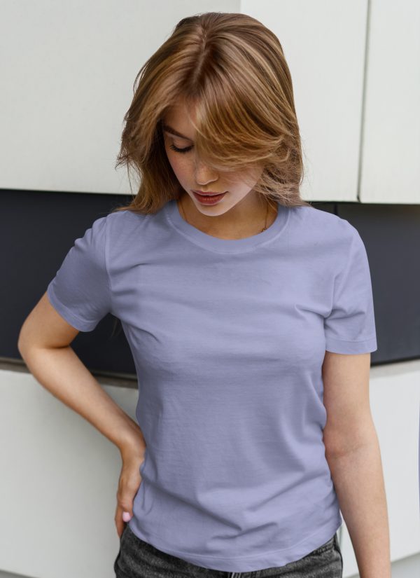 Camiseta mujer lavanda